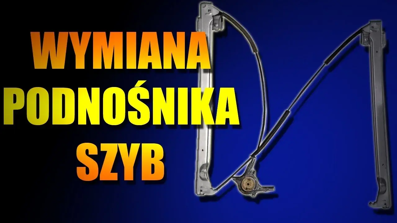 Octavia 1: Naprawa mechanizmu podnoszenia szyby - Poradnik krok po kroku