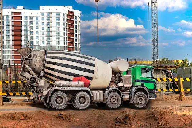 betonomieszarka na budowie